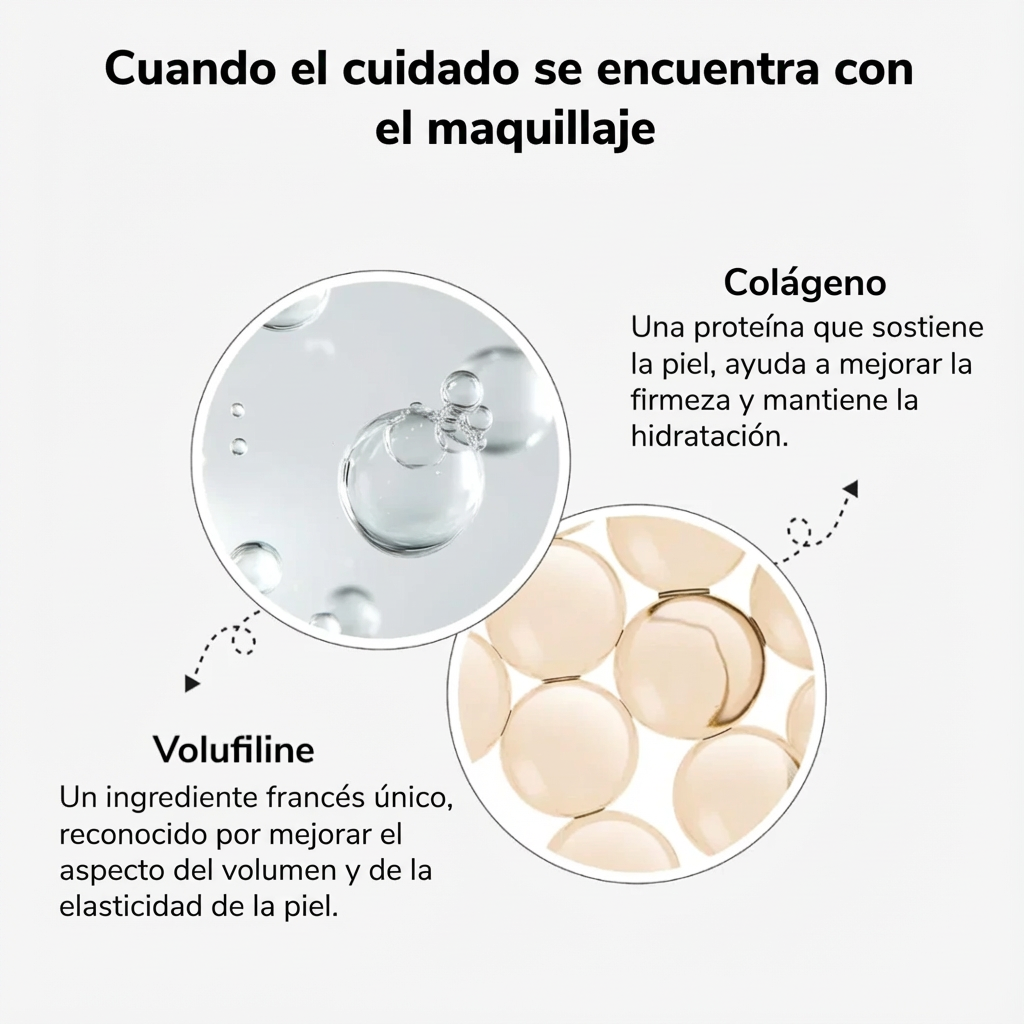 Base de maquillaje adaptativa – Tono perfecto, natural y luminoso