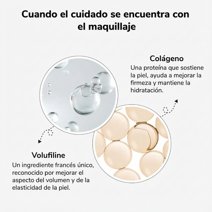 Base de maquillaje adaptativa – Tono perfecto, natural y luminoso